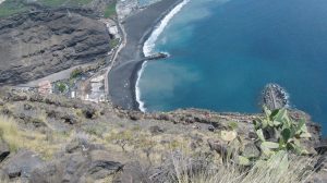 Die berühmten Serpentinen von Tazacorte