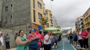 Transvulcania - der blaue schnurgerade Radweg