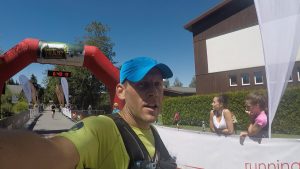 Im Ziel beim Sachsentrail